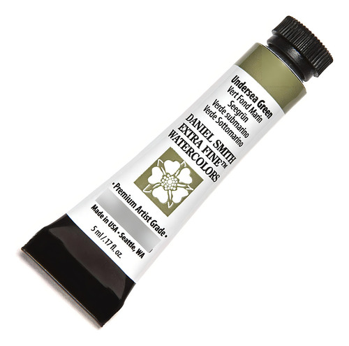 Tubo de acuarela Daniel Smith 109, 5 ml, color verde submarino