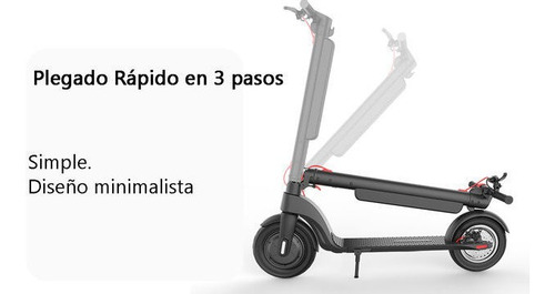 Scooter Eléctrico Mobie Msk X-8pro. Mayor Rendimiento!