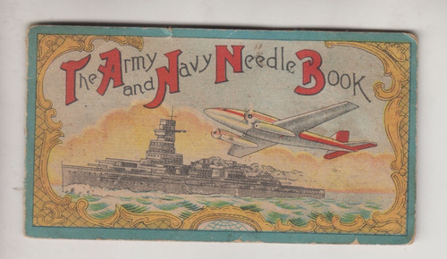 Antiguo The Army And Navy Needle Book Japon Ocupado Vintage