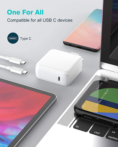 Adaptador De Corriente Charger Ifeart 67w Usb C Para Macbook