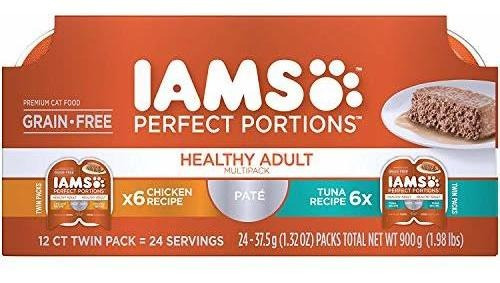 Iams Perfect Portions Grano Adulto Comida Húmeda Para Gatos