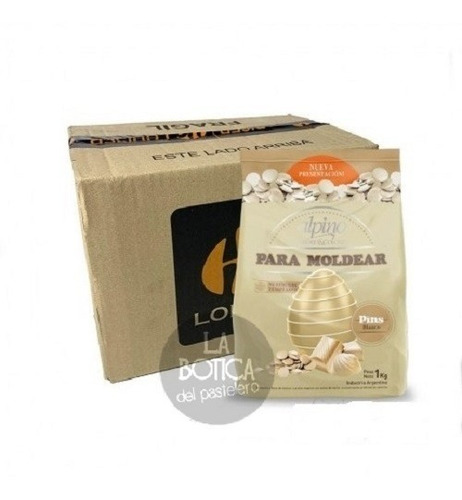 Chocolate Pins Moldeo Alpino Lodiser 3 Kg (3x 1kg) La Botica