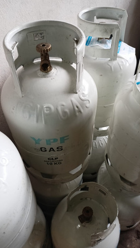 Envase Garrafa De 10 Kilos Marca Ypf Gas
