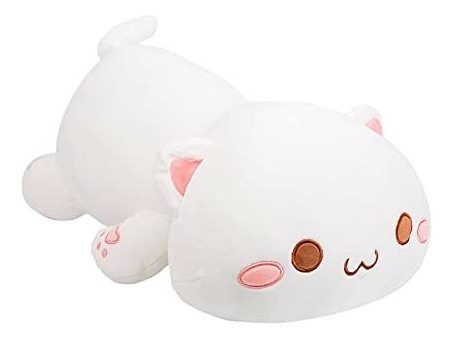 Waqia Cute Cat Plush Toy Lanzamiento De Almohada K397c