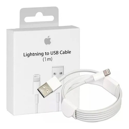 Cable Lightning Apple Original 1 Mt - iPhone 5 6 7 8 X 11 