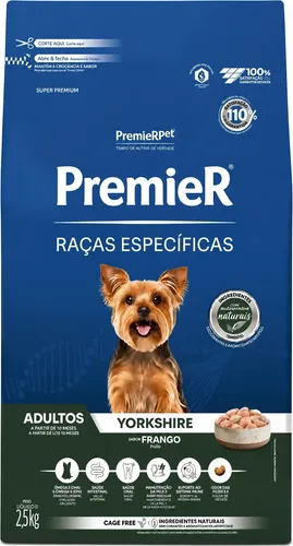 Premier Raças Específicas Yorkshire Adultos 2,5 Kg
