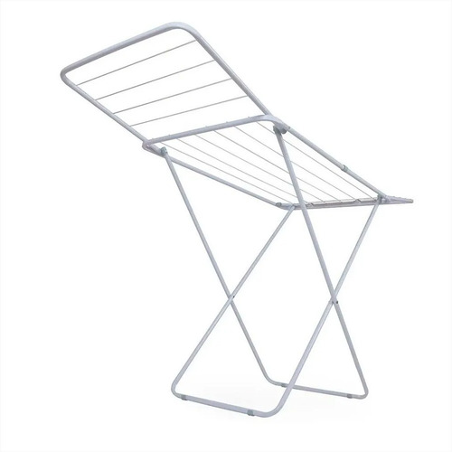 Imagen 2 de 8 de Tendedero De Pie Extensible Plegable Mor Acero 8 Mts Ropa