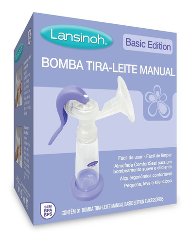 Bomba Tira Leite Manual Basic Edition Lansinoh 