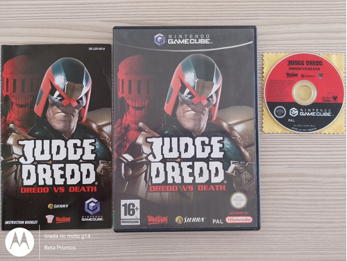 Judge Dredd Dredd Vs Death Gamecube Europeu 