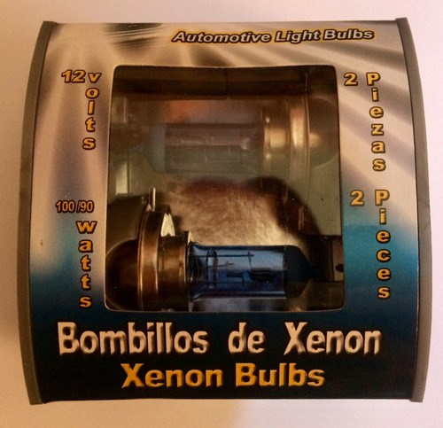 Bombillos Faro Xenon H4 P43t - Magna Brite 12v - 100/90watts