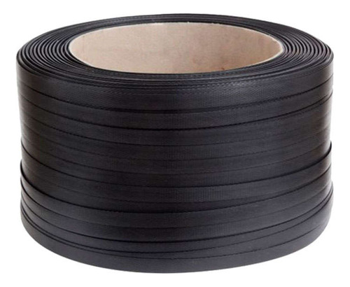 Zuncho Plastico Negro Biopack 1/2  X 0,8mm 1.700mts