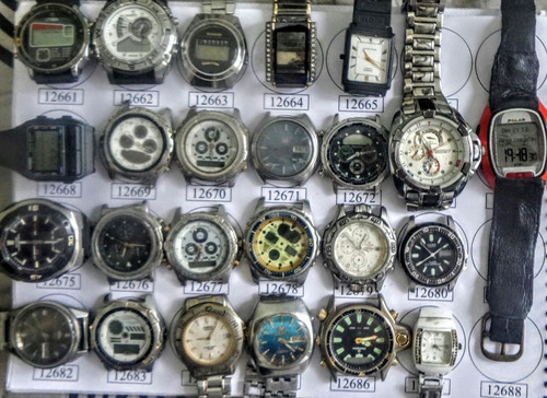 Lote 46 Sucatas Casio E Outros- Máquina Do Tempo