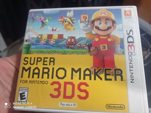 Súper Mario Maker Para Nintendo 3ds 2ds New 3ds Mmk (Usado)