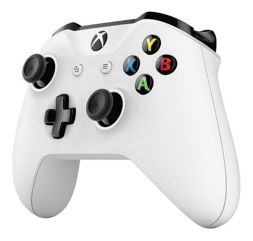 Joystick Microsoft Xbox One Controller + Cable for Windows blanco
