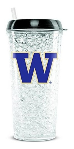 Ncaa Washington Huskies Vaso Para Congelador De Cristal De 1