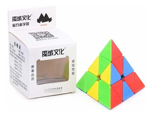 Cubelelo Moyu Magnetic Pyraminx Stickerless Pyramid Puzzle S