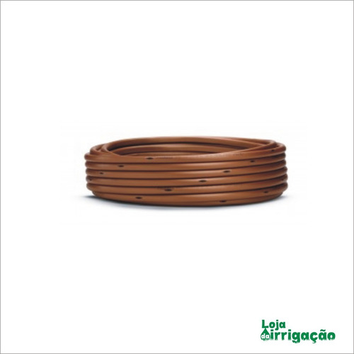 Imagem 2 de 5 de Tubo Gotejador 17mm Sub Irrigação 3,41l Esp-30cm - 78 Metros