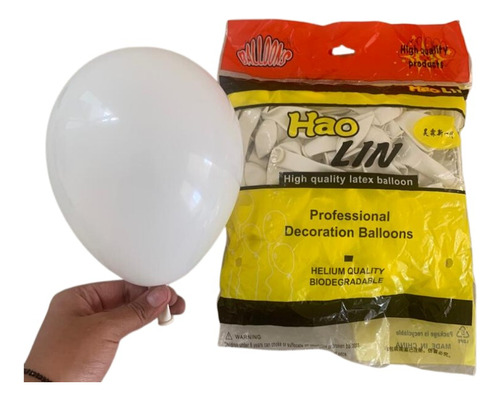 Globo Estandar 5 Pulgadas  100pz Latex Decoracion Fiesta