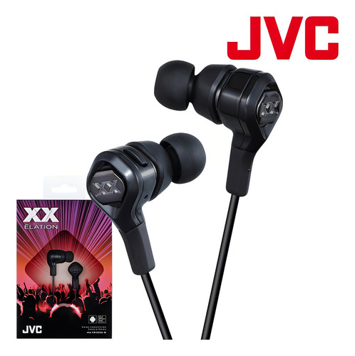 Audífonos Ha-fr100x Xtreme Xplosive De Jvc Color Negro