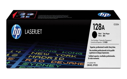 Cartucho De Tóner Hp 128a Negro Laserjet Original