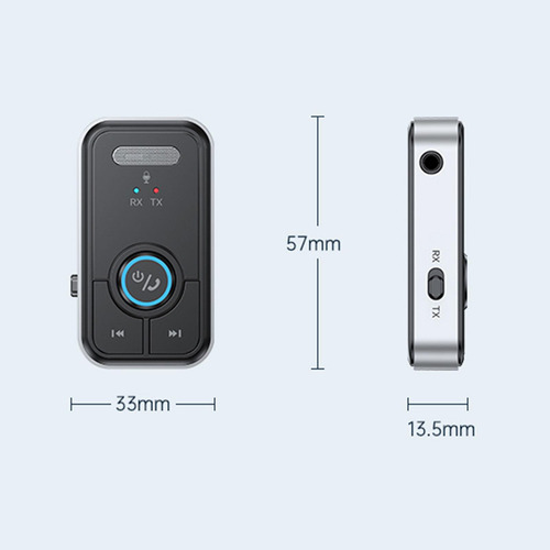 Receptor Y Transmisor Bluetooth 5,3, Adaptador De Audio Para