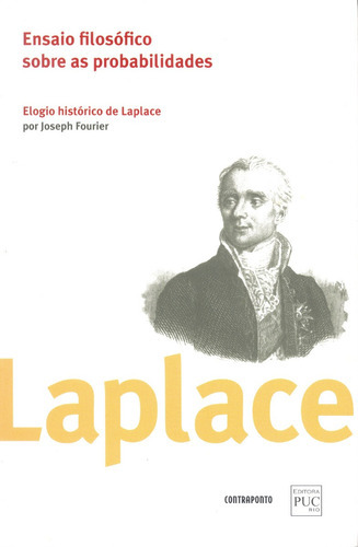 Ensaio Filosófico Sobre As Probabilidades, De Laplace. Contraponto Editora Em Português