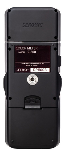 Fotómetro Sekonic C-800 Spectromaster con pantalla de 4,3 pulgadas, negro