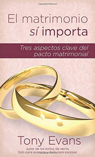 El Matrimonio Si Importa · Tony Evans · Bolsillo