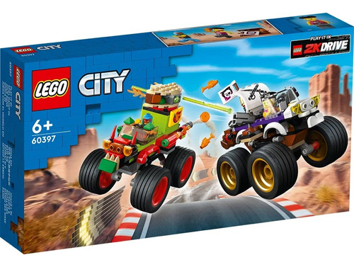 Lego City (60397) Carrera De Camiones Monstruo Cantidad De Piezas 301