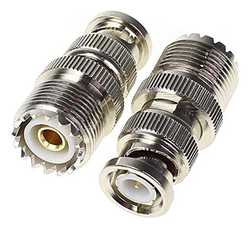 Pack Adapters Bnc A Uhf So-239 - 2 Piezes Rf