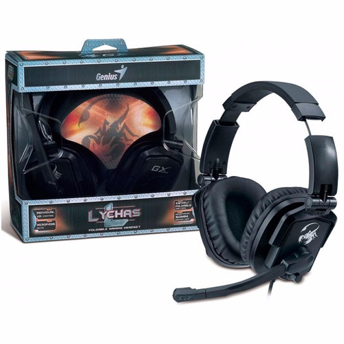 Auricular Genius Micrófono Hs-g550 Lychas Gamer Sonido Real