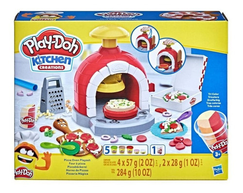 Play Doh Horno De Pizza Set De Masas Con Accesorios