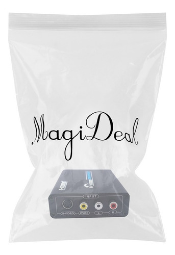 Imagen 6 de 6 de 3rca Av Cvbs S-video Compuesto R / L Adaptador De