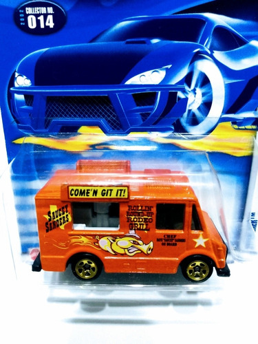 Carrito Hot Wheels Hyperliner Edición 2001 Escala 1:64