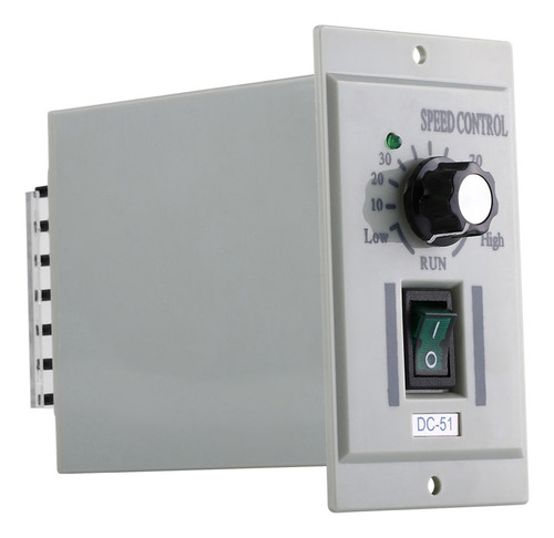 W Controlador Velocidad Motor Cc 24v90v Entrada De Ca 110v