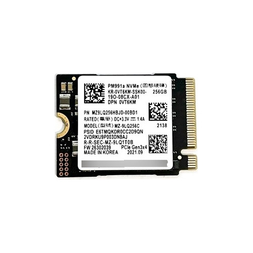 Disco Duro De Estado Solido Samsung 256gbssdm.2nvme