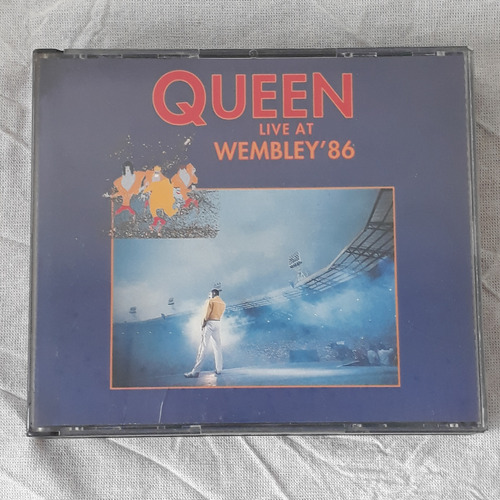 Queen - Cd Doble - Live At Wembley 86 - Edición Original Uk