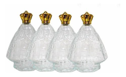 Imagem 3 de 5 de 10 Frascos Nossa Senhora Aparecida Santinha 120ml + Terço