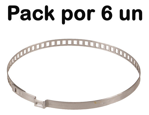 Imagen 3 de 5 de Pinza Para Abrazaderas + 6 Abrazaderas Universales Lado Copa