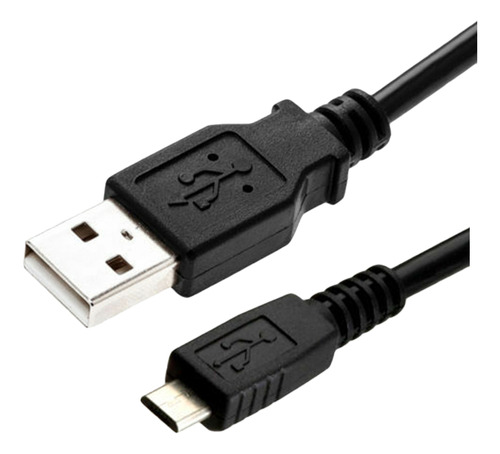 Cabo Micro Usb 2.0 15cm Preto