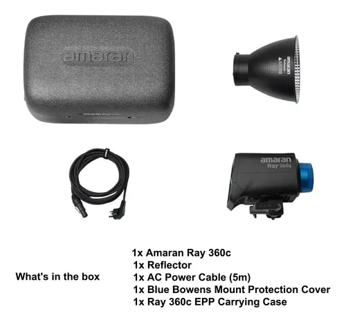 Aputure Amaran Ray 360c 360w Luz De Vídeo Rgb Led Iluminador