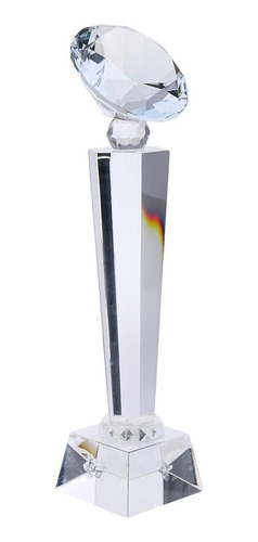 Taza De Trofeo De Cristal Alentar Premio Premio Diamante