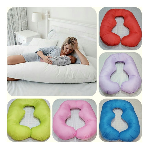 Imagen 10 de 10 de Almohada Para Embarazadas,descanso,amamantar+cervical¡