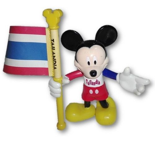 Muñeco Mickey Juegos Olimpicos 2020 Thailandia Articulado