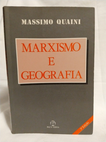 Libro: Marxismo Y Geografía