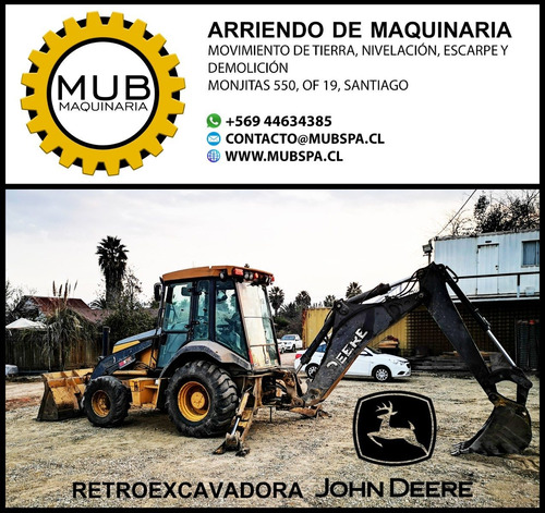 Arriendo De Retroexcavadora