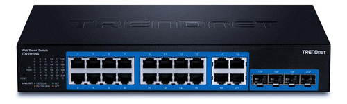 Trendnet Teg-204ws, Switch 20 Puertos Gigabit, 4sfp, Smart