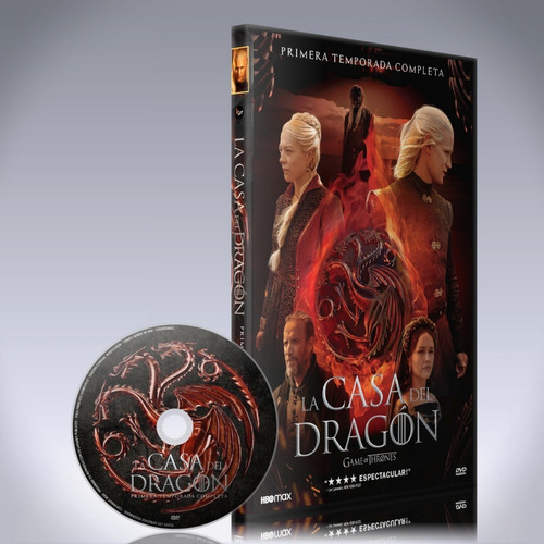 House Of The Dragon Temporada 1 Dvd Latino/ingles