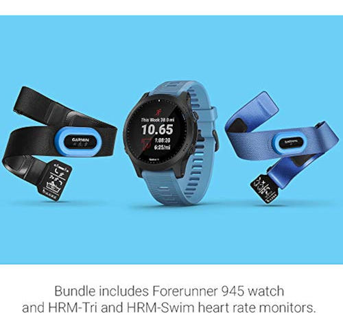 Garmin Forerunner 945: Reloj Gps Para Correr Y Triatlón Azul