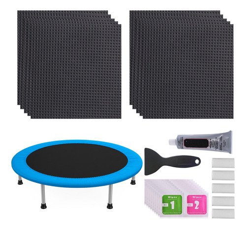 El Kit De Reparación De Parches Para Trampolín W Repara Aguj